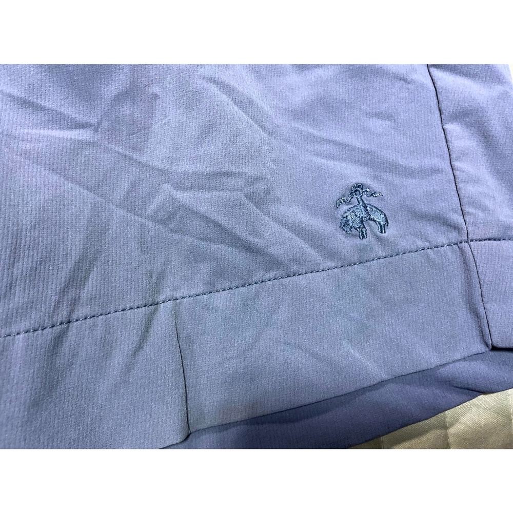 Brooks Brothers Performance Golf Shorts Slate Blue Elastic Waist Men's W32 - Picture 3 of 11